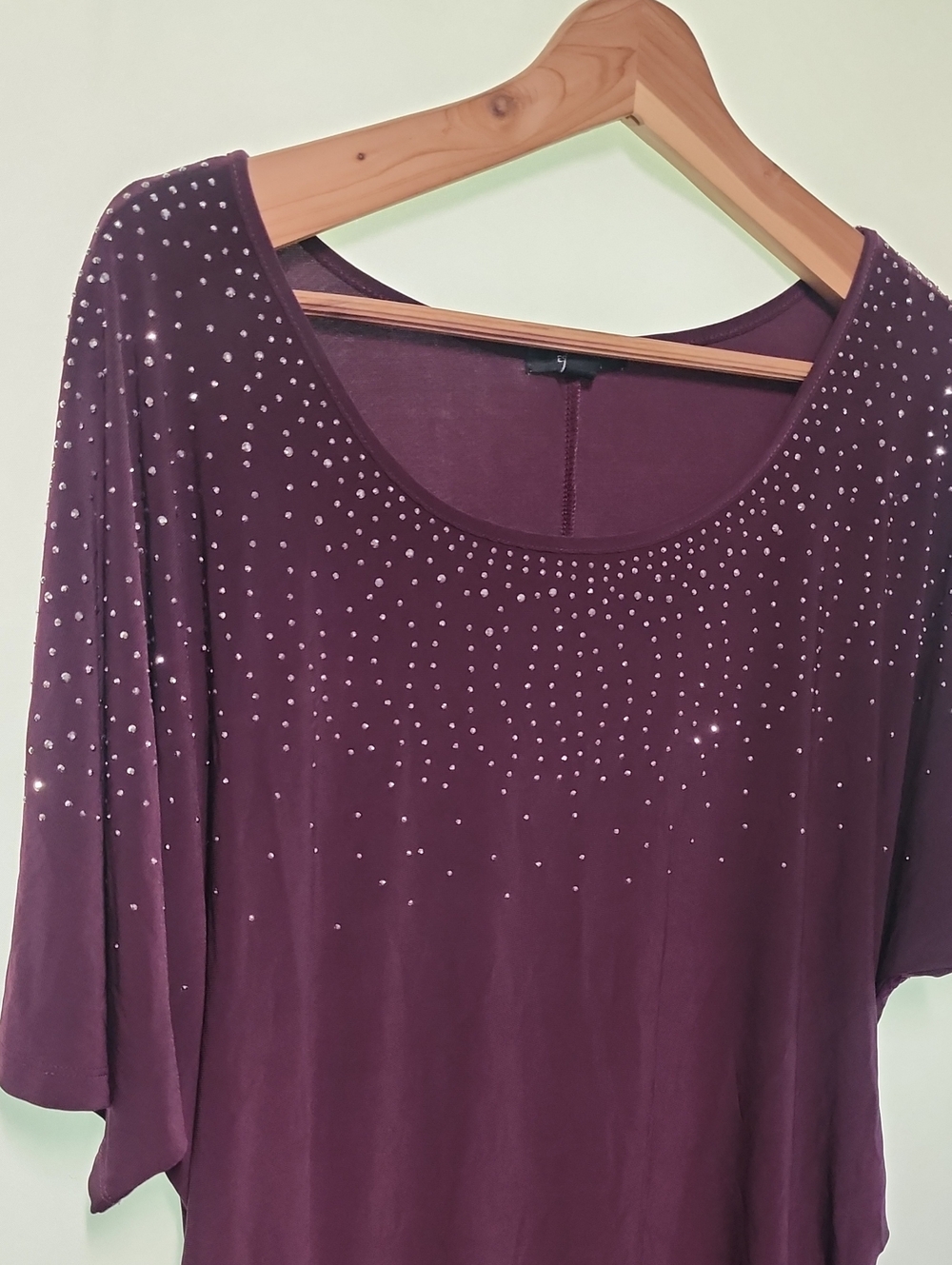 Expresso Ladies Rhinestone Blouse - Picture 2 of 6